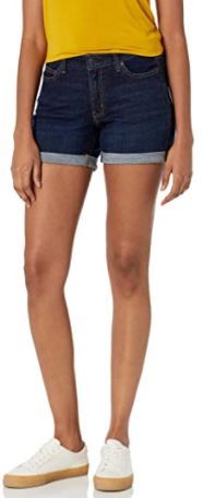 Photo 1 of Amazon Essentials Women's 5" Denim Short SIZE 12