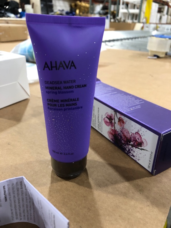 Photo 2 of AHAVA Mineral Hand Cream, Spring Blossom, 3.4 Fl Oz