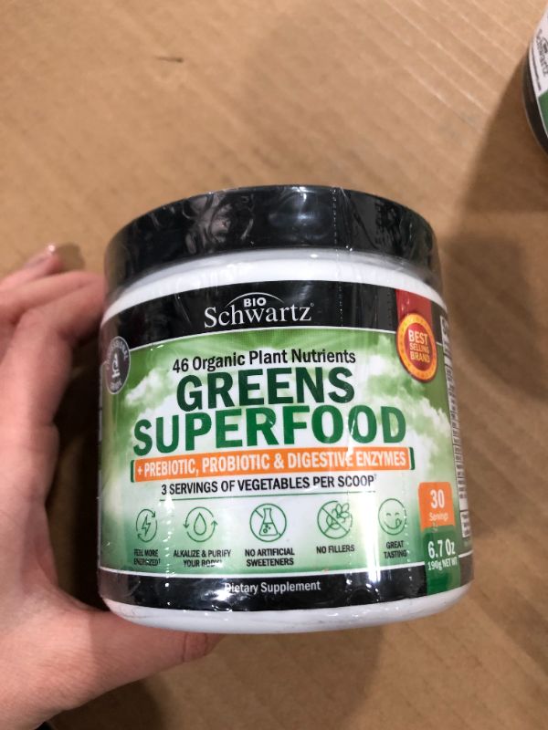 Photo 3 of 2 BioSchwartz Greens Superfood, 6.7 oz (190 g)