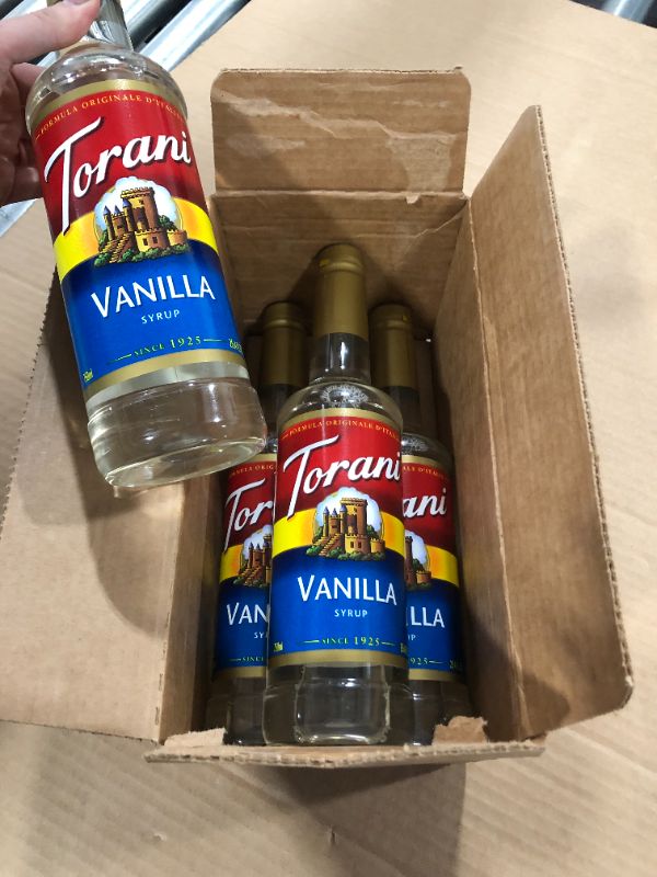 Photo 2 of 4 Bottles Torani Vanilla Flavoring Syrup, Coffee Flavoring, Drink Mix, 25.4 oz