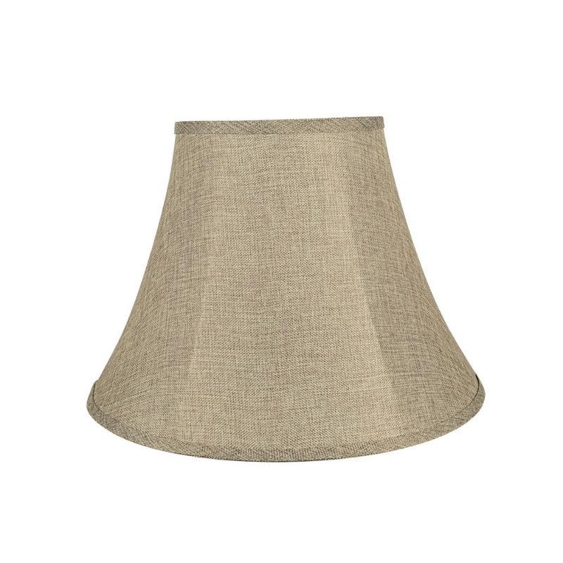 Photo 1 of ASPEN Creative CORPORATION:Aspen Creative Corporation 18 in. X 13 in. Natural Bell Collaspsible Lamp Shade