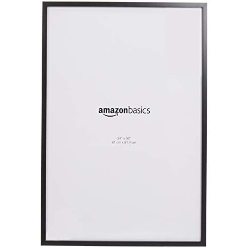 Photo 1 of Amazon Basics Poster Photo Picture Frames - 24 X 36 Inches, 2-Pack, Black
