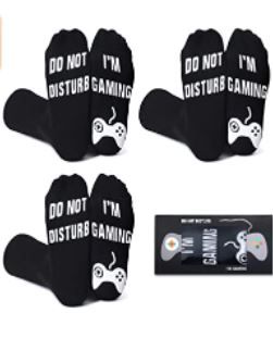 Photo 1 of Leotruny Do Not Disturb I'm Gaming Socks pack of 10
