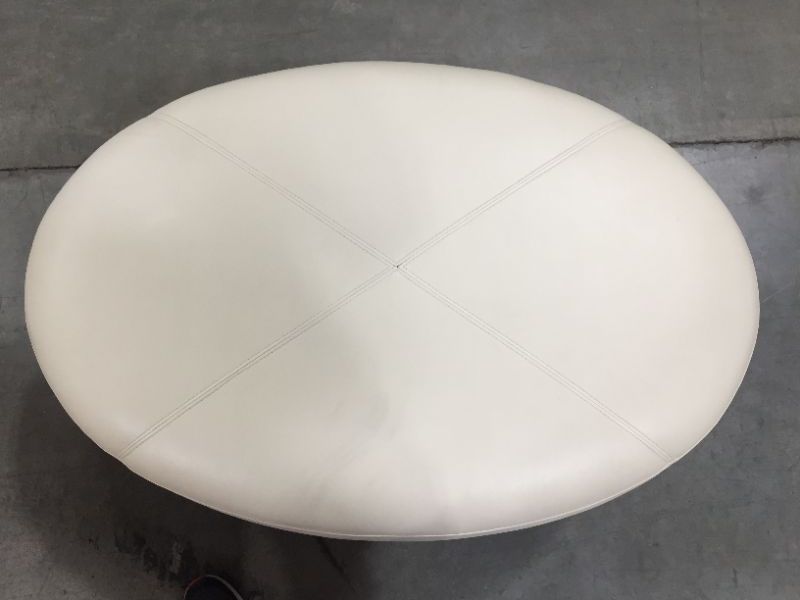 Photo 1 of Oval Ottoman 38L X 17H Inches