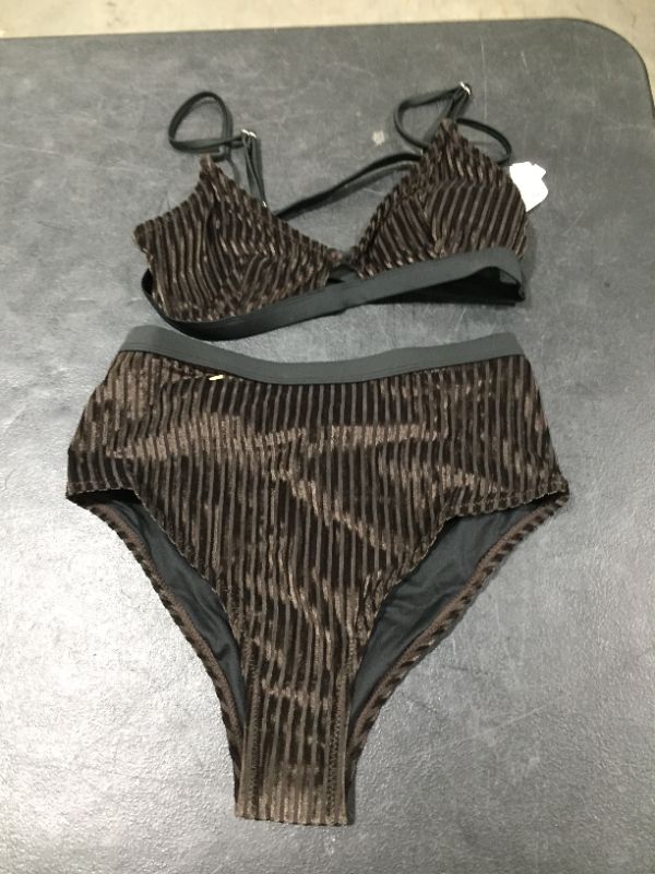 Photo 2 of Dark Brown Smocked Bikini S 

