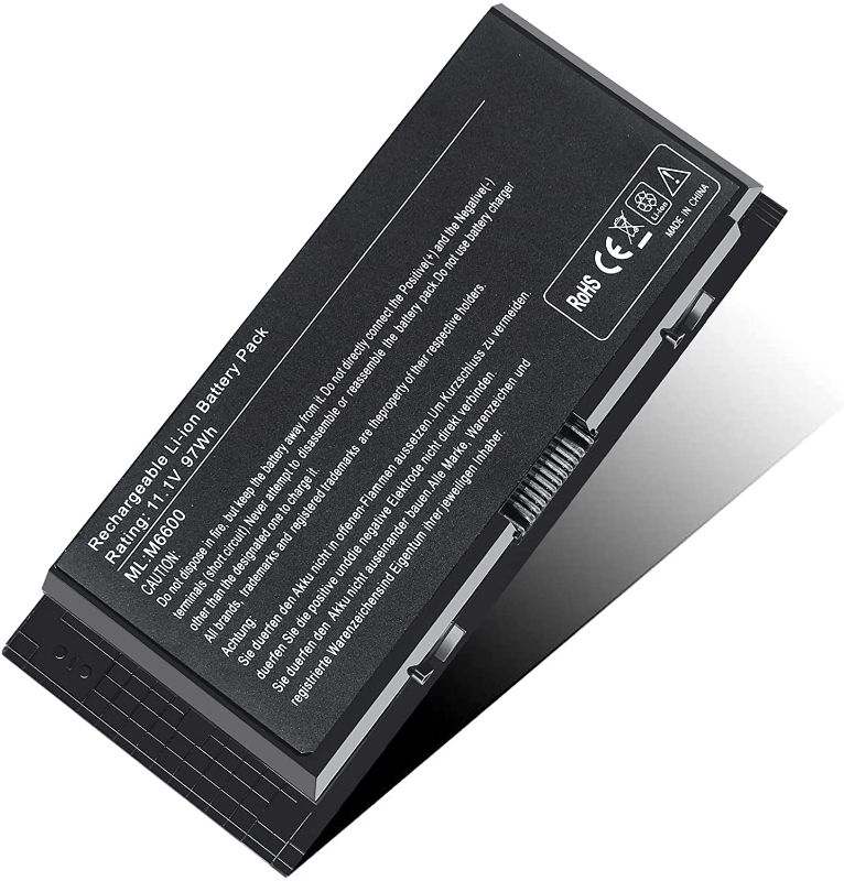 Photo 1 of New M6600 Laptop Battery for Dell Precision M4600 M4700 M4800 M6700 M6800 Series Battery Fits Type FV993 KJ321 FJJ4W R7PND PG6RC RY6WH - [11.1V 97Wh]
