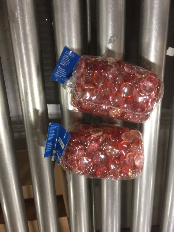 Photo 2 of Around 2 Pounds of Decorative Stones Perfect for Aquariums, Vase Fillers, Table Scatter, Scrapbooking and Much More! Beautiful Gems! (Panacea Sunrise Gems)
