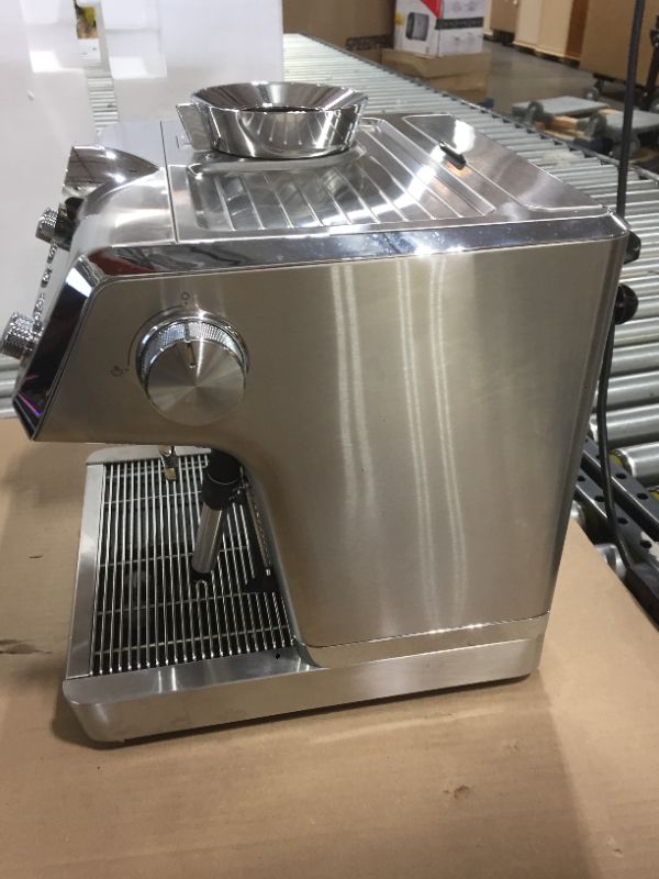 Photo 6 of De'Longhi La Specialista Espresso Machine with Sensor Grinder, Dual Heating System, Advanced Latte System & Hot Water Spout for Americano Coffee or Tea, Stainless Steel, EC9335M