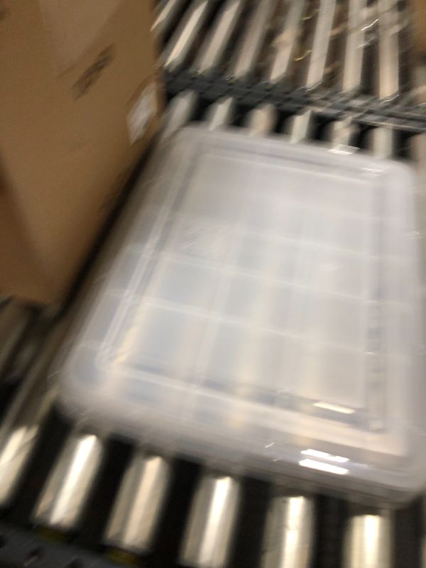Photo 2 of 46 Quart WEATHERTIGHT® Storage Box, 2 Pack, Clear
