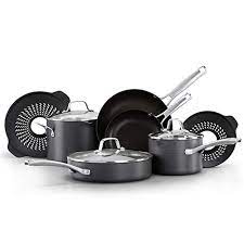 Photo 1 of Calphalon Classic Pots and Pans Set, 10 Piece Cookware Set with No Boil-Over Inserts, Nonstick
