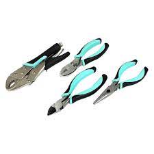 Photo 1 of Allied Tools® 38228 - Her Hardware™ 4-piece Multi-Material Handle Mixed Plier