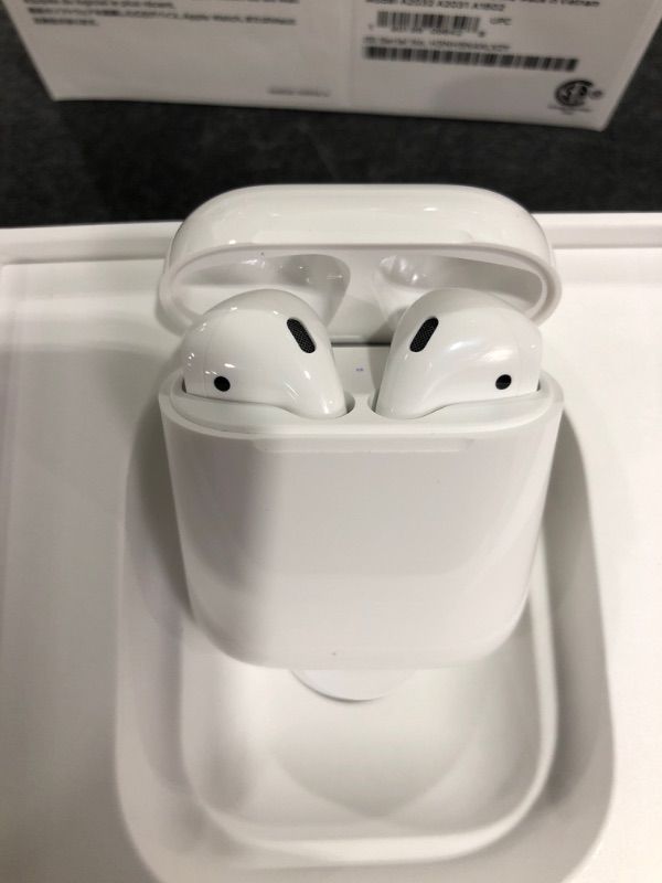 Photo 2 of Apple AirPods (2nd Generation) BRAND NEW. OPENED FOR PHOTOS.
