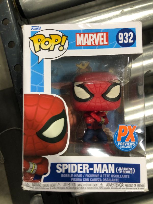 Photo 2 of POP Marvel: Spider-Man Japanese TV Series Vinyl Figure, Multicolor, Standard