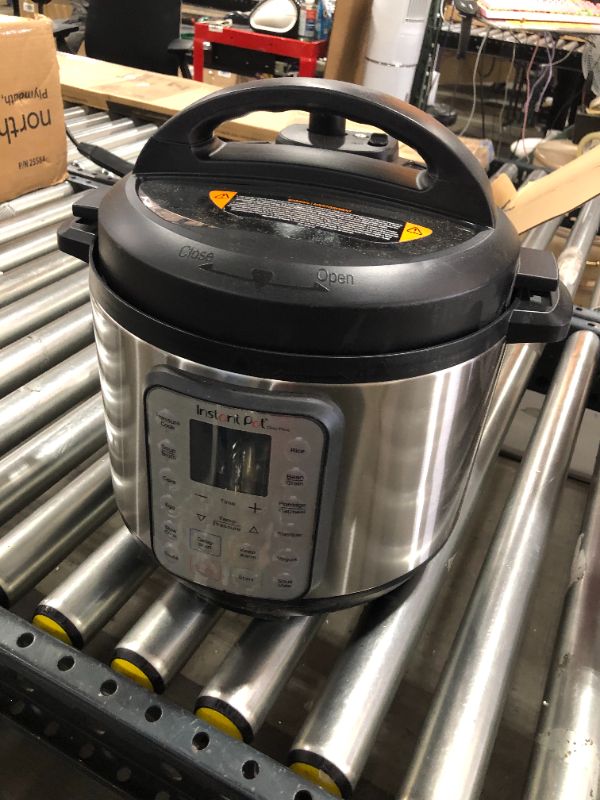 Photo 1 of Instant Pot Duo Plus 8 qt 9-in-1 Slow Cooker/Pressure Cooker