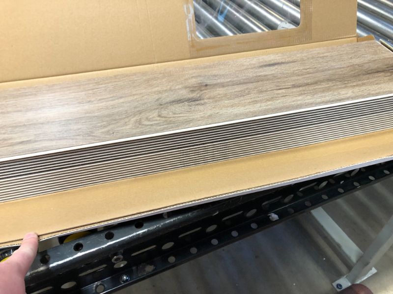 Photo 3 of **PALLET OF 32** TrafficMaster Edwards Oak 5.98 in. W Rigid Core Click Lock Luxury Vinyl Plank Flooring (23.95 sq. ft./case) 766.4 total square feet  