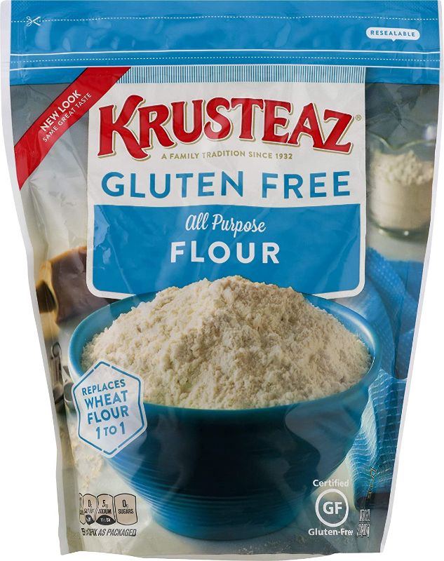 Photo 1 of 8pk of 32oz Krusteaz Gluten Free All-Purpose Flour, 16lb Total BB 08/06/2022