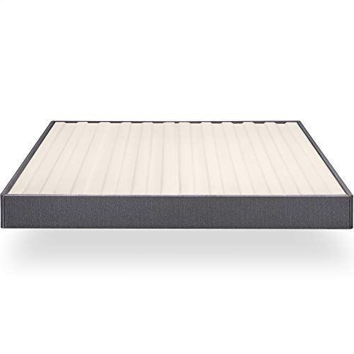 Photo 1 of ZINUS Upholstered Metal Box Spring with Wood Slats / 7.5 Inch Mattress Foundation / Easy Assembly / Fabric Paneled Design, King - OLB-ESBS-K
