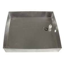 Photo 1 of Camco Manufacturing 30" Galvanzied Square Drain Pan
