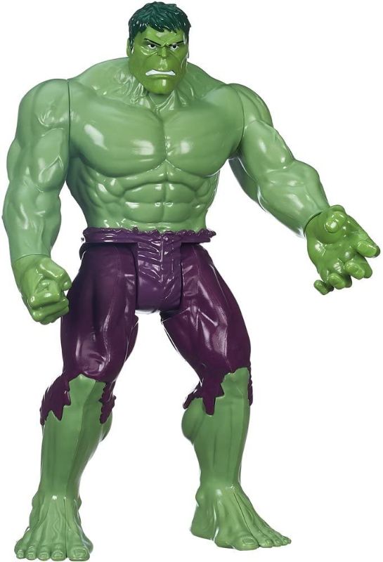 Photo 1 of Marvel B0443 Avengers Initiative Hulk 30cm TITAN Hero Deluxe Figure Hasbro 2015
