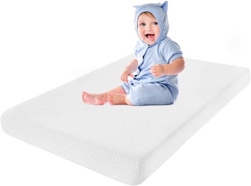 Photo 1 of Dual Sided w/Firm Side (for Babies) & Soft Memory Foam Side (for Toddlers)