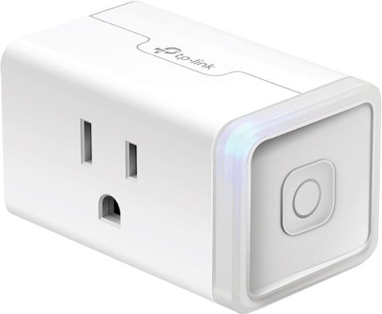 Photo 1 of TP-Link - Kasa Smart Wi-Fi Plug Mini with Homekit - White
