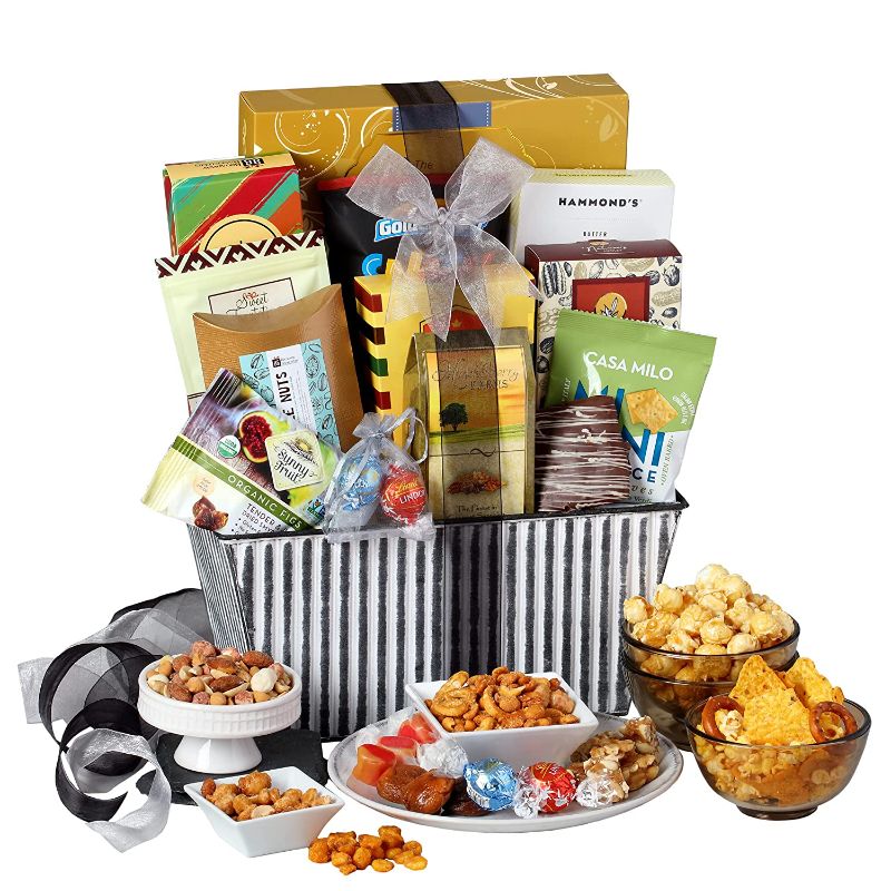 Photo 1 of Broadway Basketeers Sweet and Savory Gift Basket BB: 12/03/2021