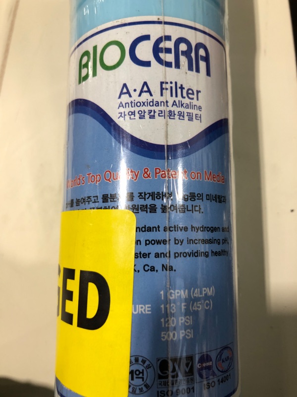 Photo 2 of Biocera antioxidant alkaline water purifier
