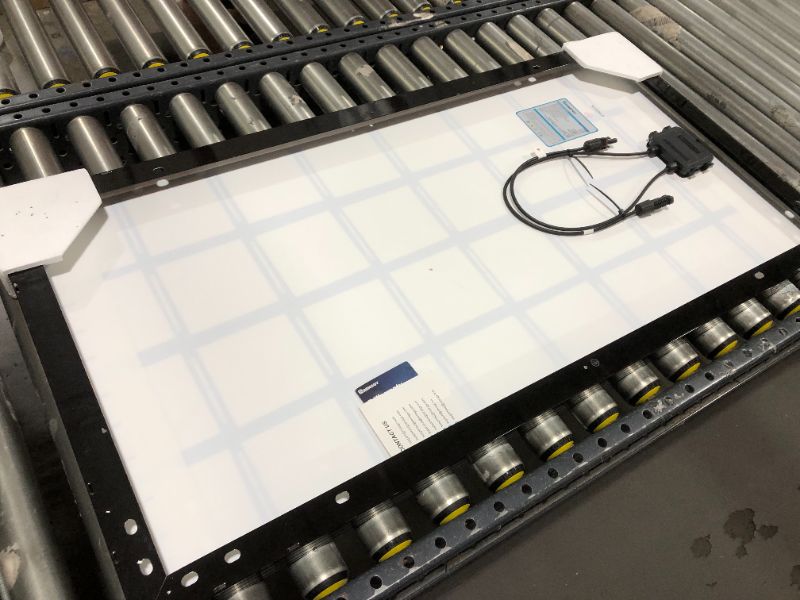 Photo 2 of Renogy Solar Panel 100 Watt 12 Volt Eclipse Monocrystalline High-Efficiency Module PV Power for Battery Charging, Boat, Caravan, RV and Other Off-Grid Applications, 100MB, 100W
