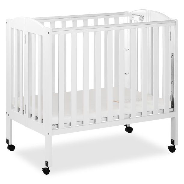 Photo 1 of Dream On Me 3-in-1 Folding Portable Mini Crib, White