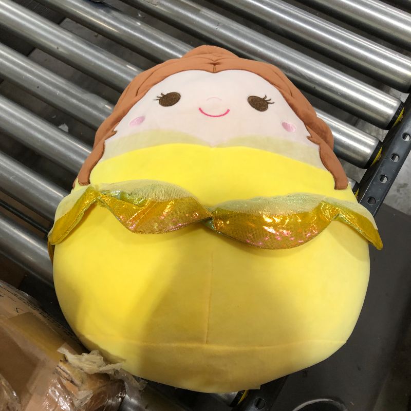 Photo 2 of Squishmallows Official Kellytoy Plush 14-Inch Belle with Sequins - Disney Ultrasoft Stuffed Animal Plush Toy 