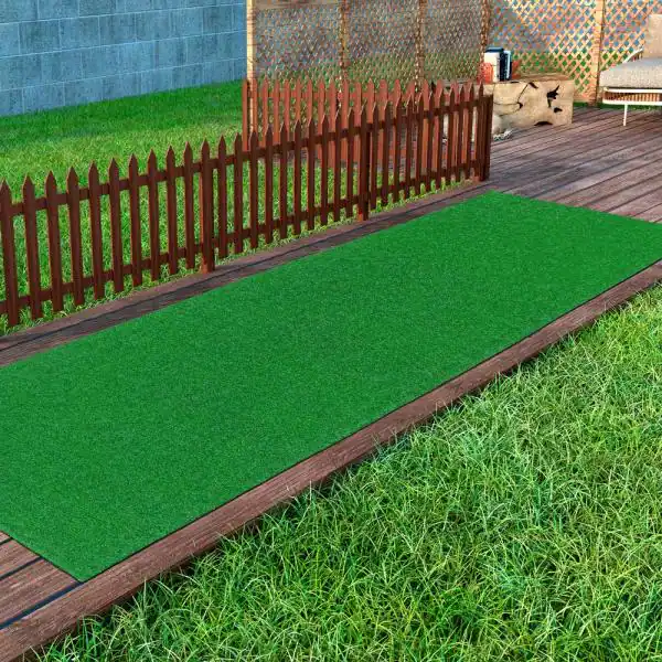 Photo 1 of Artificial Grass Runner Rug 2'7" x 8'
