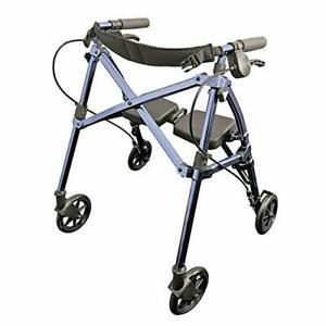 Photo 1 of Able Life Space Saver Rollator Short Lightweight Junior Folding Walker