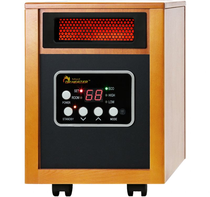 Photo 1 of Dr. Infrared Heater DR-968 Portable Space Heater, 1500-Watt
