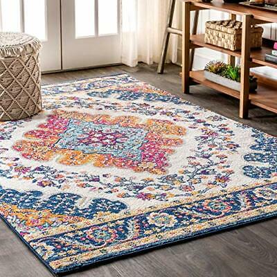 Photo 1 of Cole Minimalist Diamond Trellis Area Rug - JONATHAN Y, 8 X 10 FEET

