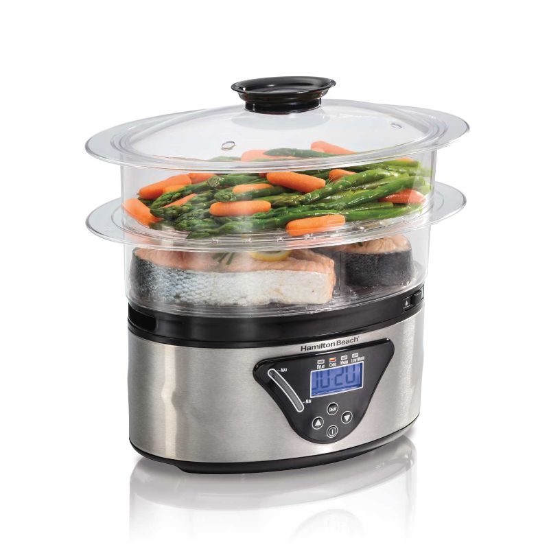 Photo 1 of HAMILTON BEACH 5.5 Quart Digital Steamer