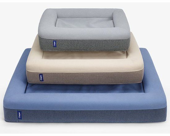 Photo 1 of Casper Dog Bed, Small, Gray - Gray
