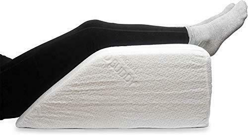 Photo 1 of Bed Buddy Leg Pillow Foam Wedge, 10 Inch - Leg Elevation Pillow with Memory Foam
