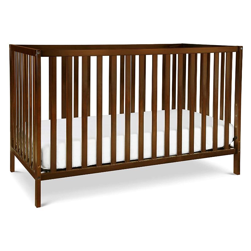 Photo 1 of Davinci Union 4-in-1 Convertible Crib in Espresso, Greenguard Gold Certified
Color:Espresso