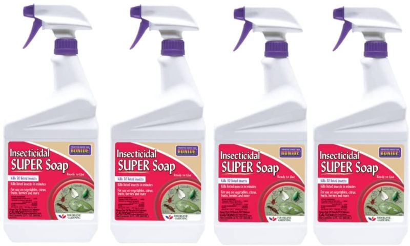 Photo 1 of 5 PACK Bonide 6556 32 Oz Insecticidal Super Soap Ready To Use