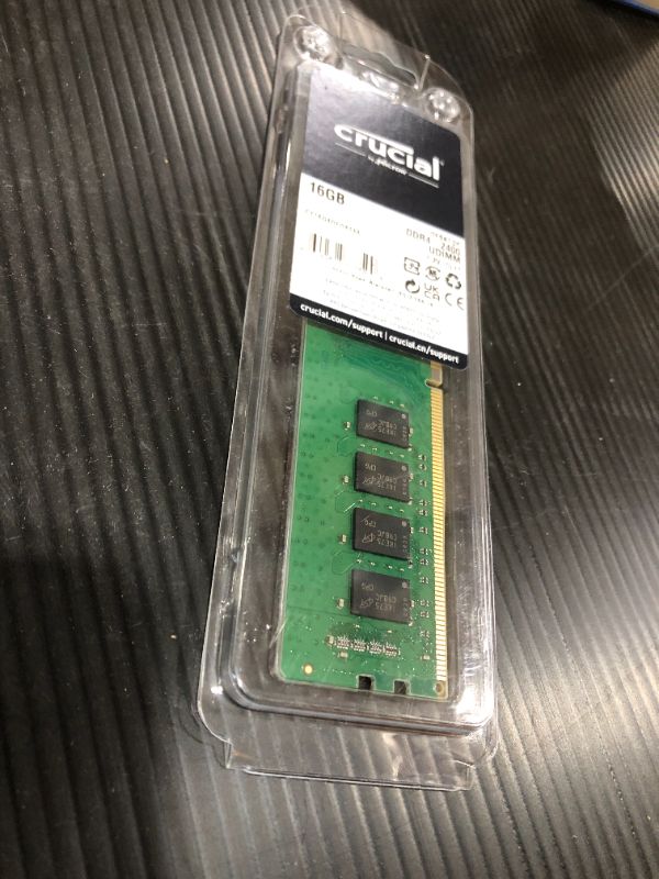 Photo 2 of Crucial RAM 16GB DDR4 2400 MHz CL17 Desktop Memory CT16G4DFD824A