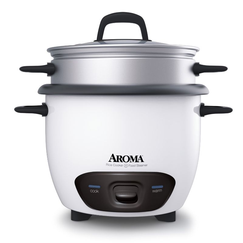 Photo 1 of Aroma 6-Cup Rice Cooker and Food Steamer
