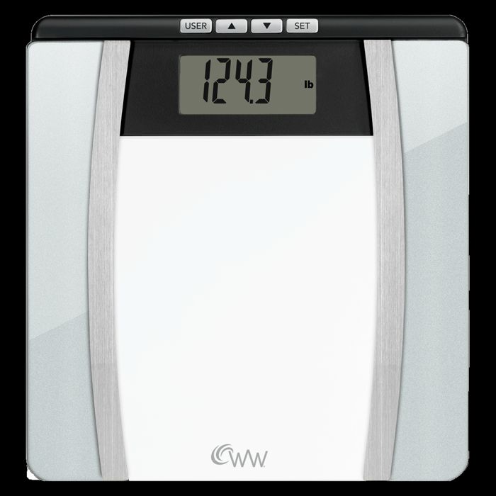 Photo 1 of WEIGHT WATCHERS Glass Body Digital Analysis Scale
