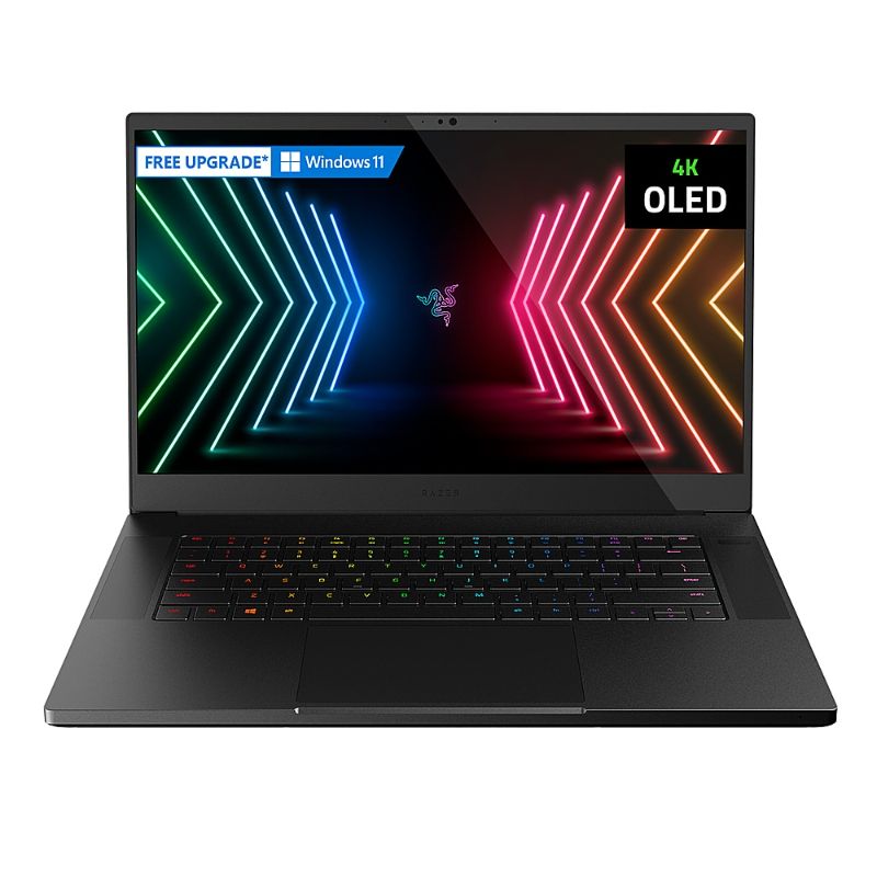 Photo 1 of Razer - Blade 15 Advanced - 15.6" 4K OLED Touch Laptop - Intel Core i7 - 16GB Memory - NVIDIA GeForce RTX 2080 SUPER - 1TB SSD - Black