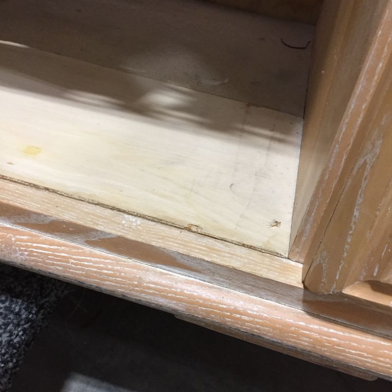 Photo 1 of 3 DRAWER WOODEN DRESSER H35 INCH W26 INCH L72 INCH