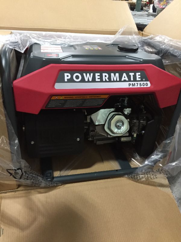 Photo 3 of PM7500 6000 Running Watt Manual Start Gasoline Powered Portable Generator, 49 ST/CSA