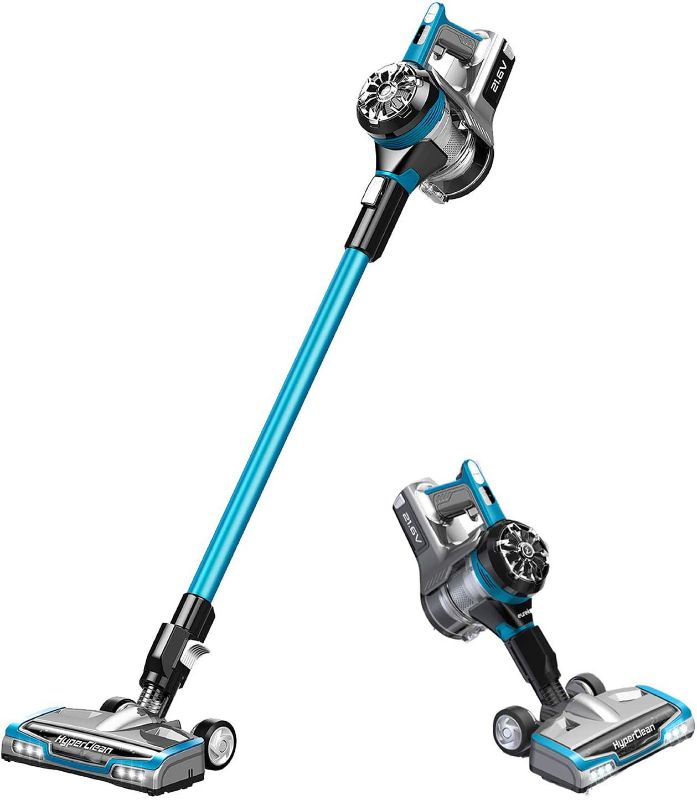 Photo 1 of EUREKA NEC222 HyperClean Cordless Vacuum Cleaner, Deep Ocean , Blue