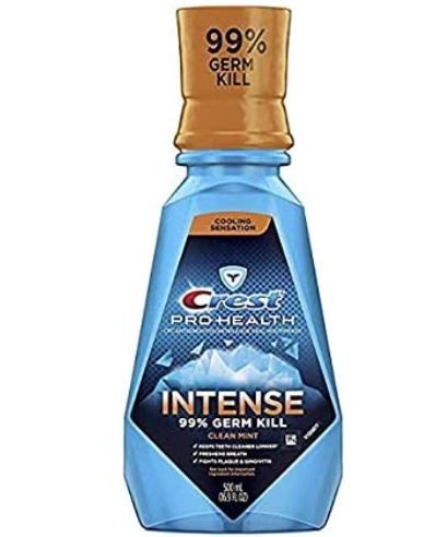 Photo 1 of Crest Pro-Health Intense Mouthwash Clean Mint - 16.9 Fl Oz BEST BUY NO/2023