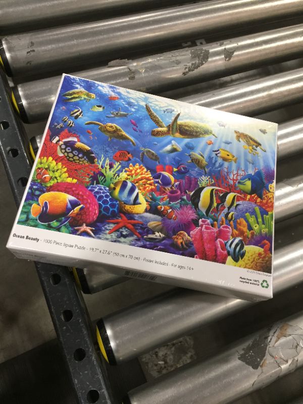 Photo 1 of Ocean Beauty 1000 Piece Jigsaw Puzzle by Colorcraft
