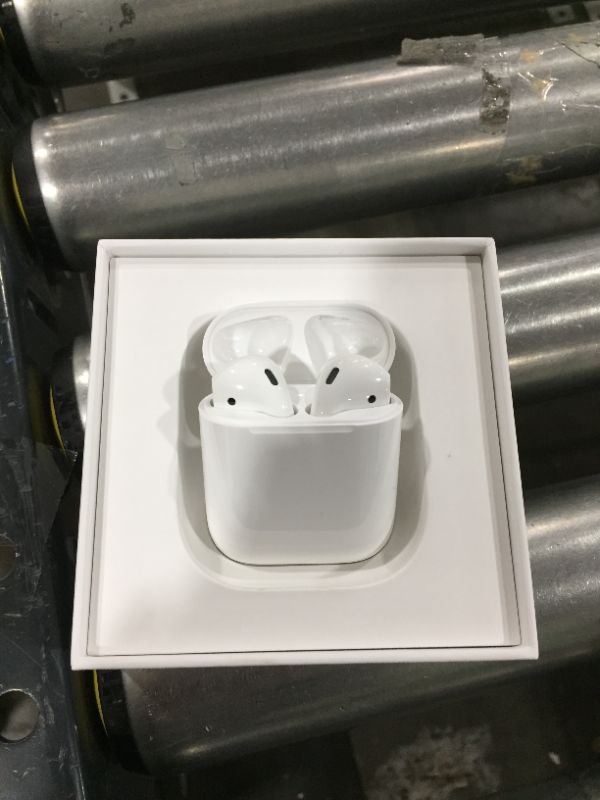 Photo 2 of Apple AirPods (1st Generation) MV7N2AM/a with Charging Case - Stereo - Wireless - Bluetooth - Earbud - Binaural - in-ear
