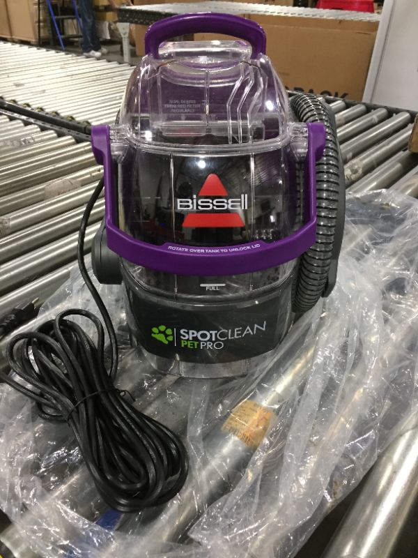 Photo 2 of BISSELL SpotClean Pet Pro Portable Carpet Cleaner, 2458
